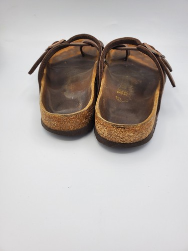 Sandalias Birkenstock para mujer Mayari tanga 36 230 cuero engrasado moca talla 5-5,5 - Imagen 6 de 13