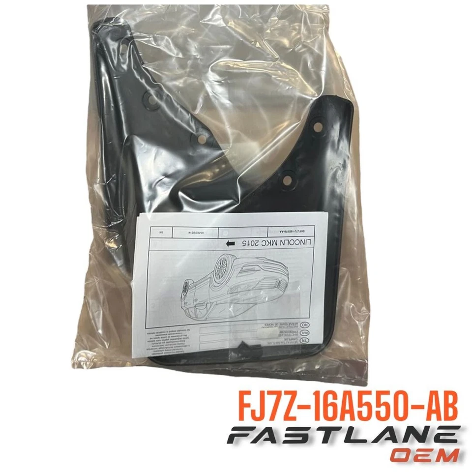 Kit de protección contra salpicaduras Lincoln MKC 2015-2019 nuevo fabricante de equipos originales FJ7Z-16A550-AB Foto 2 de 4