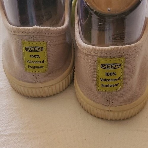 Keen Girl Gris Blanco Vulcanizado Talla 4 Zapatillas Zapatos - Imagen 7 de 12