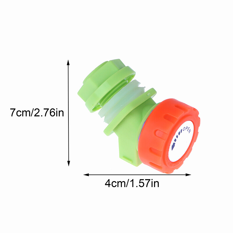 1Pc/Set Tap Knob Type Plastic Water Faucet Replacement For Water Tank Bucket JC - Picture 3 of 15