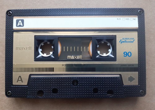 MAXELL XL II-S 90 OR Super Fine Epitaxial Cassette audio vierge Tape 1980 Japan - Photo 3/7