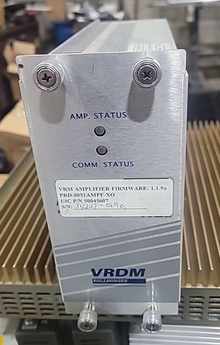 VRDM Amplifier PRD-0051AMPF-XO - Picture 1 of 3