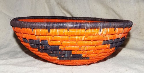 Afrikanischer Ruanda Spulenkorb dbrm25 - Bild 3 von 6