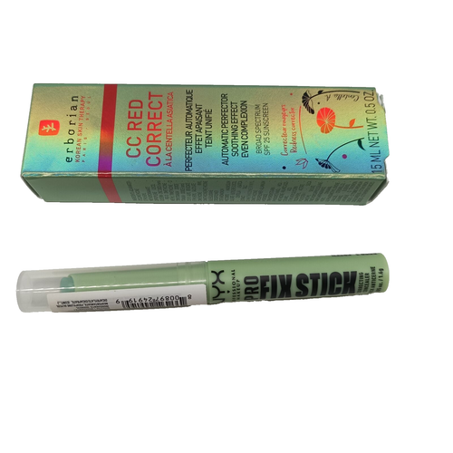 Erborian CC Red Correct Anti-Rötungen Creme Teint Perfektionierer Automatischer - Bild 2 von 2