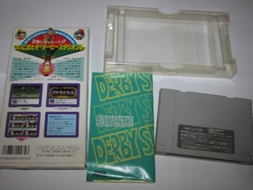 Derby Stallion III 3 Super Famicom SFC Japan import Boxed + Manual US Seller