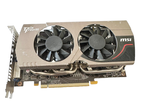 MSI R7850 Twin Frozr III 2gd5/oc AMD Radeon HD 7850 Graphics Card - Picture 2 of 3