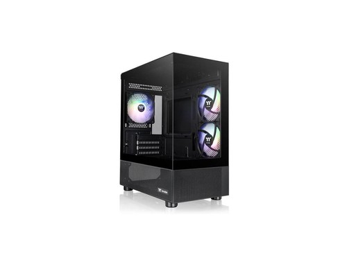 Thermaltake View 170 TG ARGB Black Micro-ATX Case; 3x120mm ARGB Fans included; - Picture 1 of 5