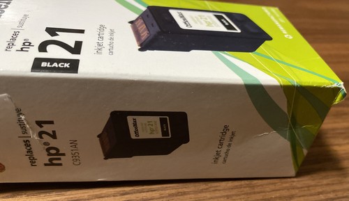 Office Max (HP 21) Replaces C9351AN Inkjet Cartridge Black new - Picture 2 of 5