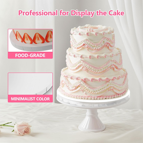 10 Inch Cake DrumGreaseproof Cake Boards 10 Inch Round1/2" Thick White Cake B... - Picture 5 of 7