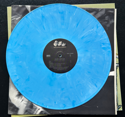 NIRVANA Incesticide, 1992 US EX/NM VINYL, LTD Blue Swirl Vinyl LP RECORD *READ* - Picture 12 of 14