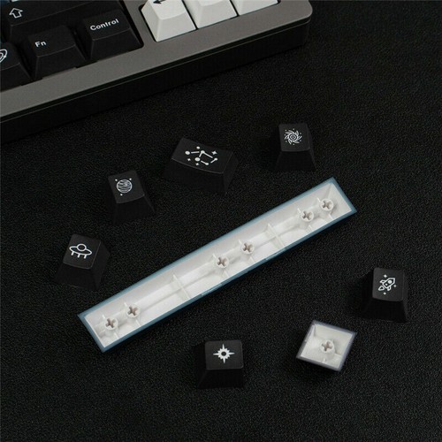 Galaxy Theme Keycap Dark Blue PBT Cherry Profile GMK Copy Version - Picture 9 of 12