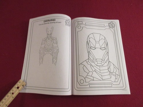 2023 Marvel " NEW ALLIES " Jumbo Coloring & Activity Book - 80 Pages - Picture 6 of 14
