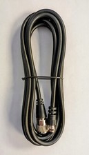 9' FT RG59U Coax TV Antenna Cable with PL259 and F Type Plug Connector