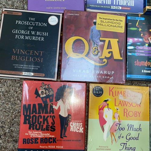 Massive Lot 13 New Sealed Audiobooks Nice Collection - Picture 6 of 6