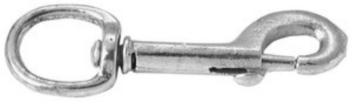 2 Pack Animal Dog Leash Holder Large Spring Loaded Swivel Snap Bolt Round Eye - Picture 1 of 1