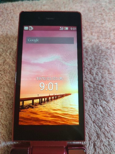 SHARP 504SH AQUOS Future Phone Softbank Pink Good - Picture 5 of 6
