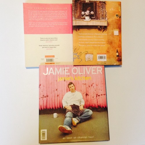Jamie Oliver Italy Jamie’s Kitchen Happy Days Naked Chef H/C Cookbook Bundle - Picture 5 of 12