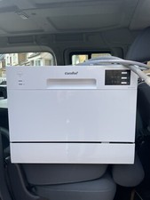 COMFEE' KWH-TD602E-W 55cm Freestanding Compact Dishwasher LED Display - White
