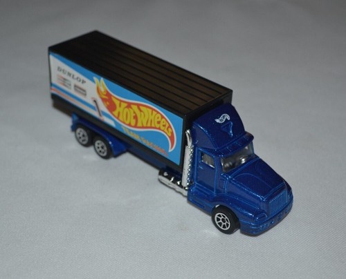 HOT WHEELS 1996 HAULER - HOT WHEELS TEAM RACING METALLIC BLUE LOOSE !! - Picture 2 of 5
