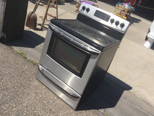 kenmore glass cooktop stove