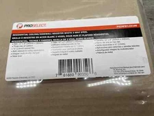 2-ProSelect PS3WW12X100 8" x 12" Wall / Ceiling Register - 3-way -White