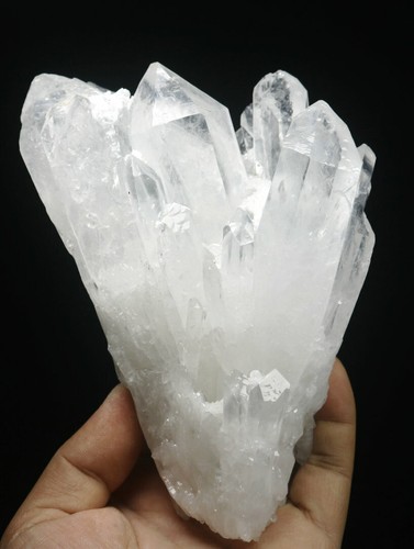Hermosa muestra mineral de punto de racimo de cristal de cuarzo blanco natural de 2,11 lb - Imagen 9 de 12