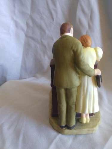 Vintage Norman Rockwell The Marriage License The Gift World Of Gorham 1982 - Picture 4 of 8