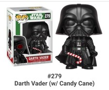 Funko Pop Darth Vader #279 Star Wars Candy Cane Christmas Force