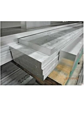 Aluminium Flat Bar Plate Strip 75mm 80mm Many Sizes and Lengths Grade 6082T6