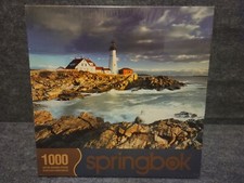 Springbok 1000 Piece Puzzle  LIGHTHOUSE PORTLAND HEAD, MAINE