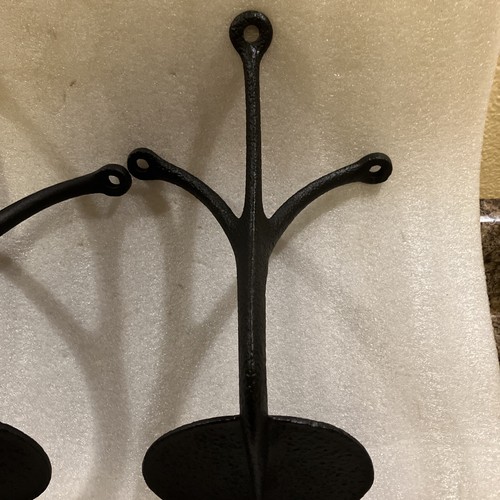 Pair Vintage Cast Iron Buggy or Wagon steps - Picture 17 of 23