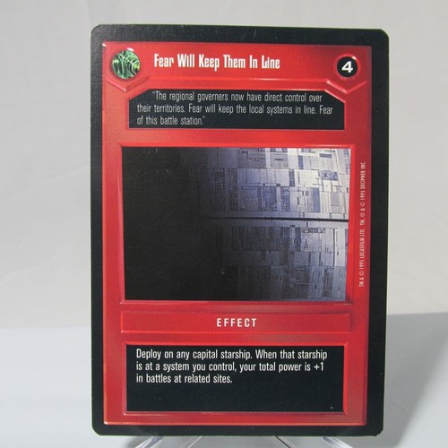 Star Wars CCG Premiere Limited - Dark Side Singles (C/U/R) - Choose Your Cards - Picture 49 of 147