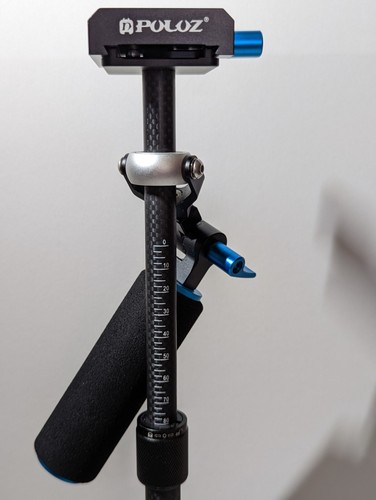 Estabilizador de mano de fibra de carbono PULUZ P40T para cámara y video digital DSLR y DVD - Imagen 4 de 9