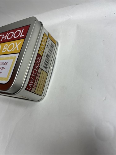Law School In A Box COMPLETE Tin Textbook Trading Flash Cards Diploma Bar Exam - Picture 2 of 3