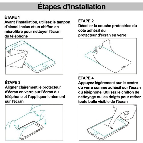 Vitre Film Verre Trempe Protecteur d'écran Xiaomi Mi Mix 3 5G 6.39" M1810E5GG - Zdjęcie 4 z 5