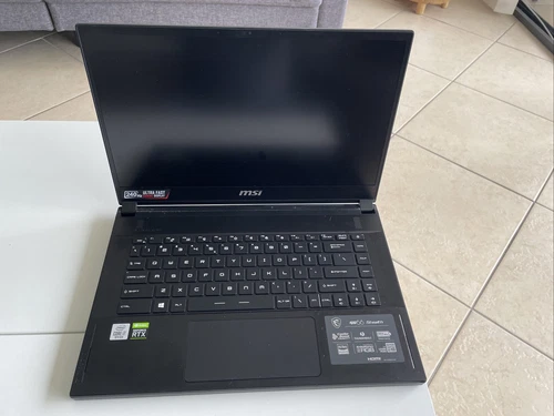 Msi GS66 Stealth 15.6 Gamin Intel Core I7 Model GS66683. Slightly used
