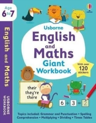 Usborne Englisch und Mathematik riesiges Arbeitsbuch 6-7 von Caroline Young 9781803704395 Pa