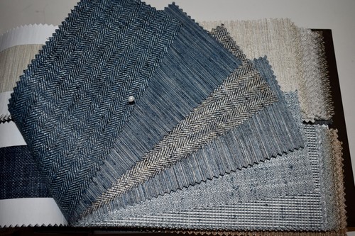Big FABRIC SAMPLE BOOK Multi-Color KALAHARI Textural FAUX SILK Weave 123pcs LOT - Picture 9 of 23
