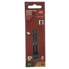 ACE Hardware 23174 U-Shank Carbon Steel Jigsaw Blades, 12TPI, 2-3/4" Length