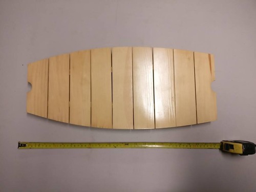 Wooden Sushi Serving Tray - Boat Tableware Ideal for Home, Restaurant or Bar - Picture 5 of 5