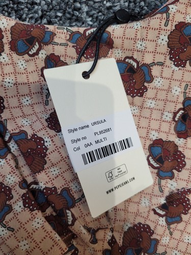 Pepe Jeans Ursula Button Up Dress- Sample Size S - Picture 5 of 6