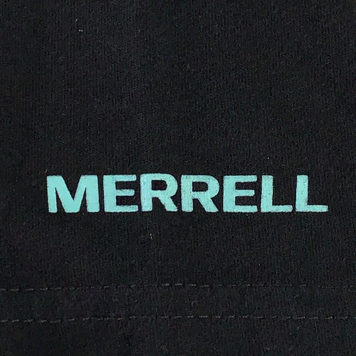 Merrell Women's Size XL Black Short Sleeve Crew Neck Logo Graphic T-Shirt - Picture 7 of 11
