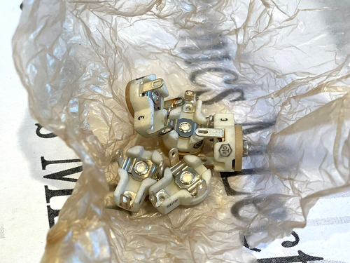 5x KPK-MP Radial Ceramic Trimmer Capacitor 4-15pF 450V Silver plated USSR - Picture 4 of 7