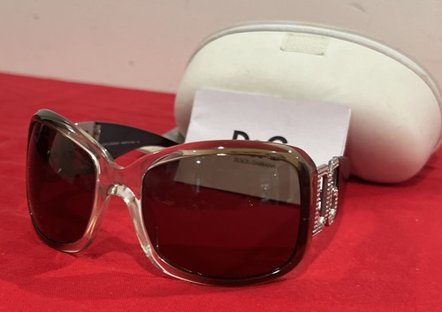 DOLCE GABBANA DG SUNGLASSES WITH CASE - Picture 8 of 19