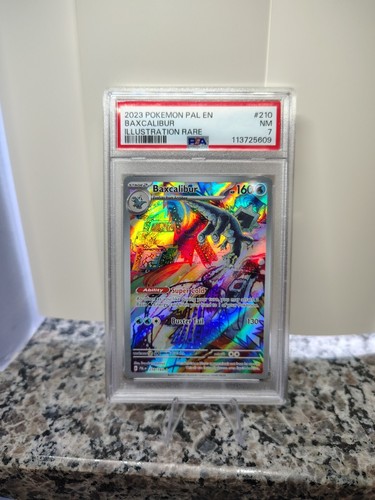 Baxcalibur #210 Paldea Evolved PSA 7 - Picture 1 of 2