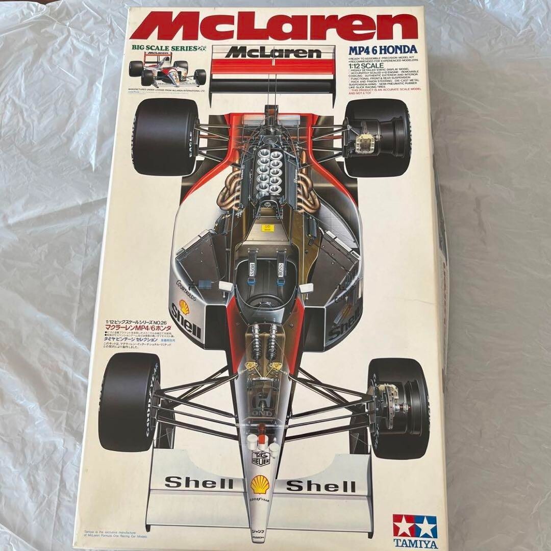 ［未使用］McLaren MP4/6 HONDA TAMIYA プラモデル Amazon | タミヤ 1/12ビックスケールシリーズ マクラーレンMP4/6