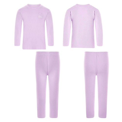 Baby Boys Girls Sleepwears Elastic Waistband Pajamas Home Set Winter Infant - Picture 43 of 83