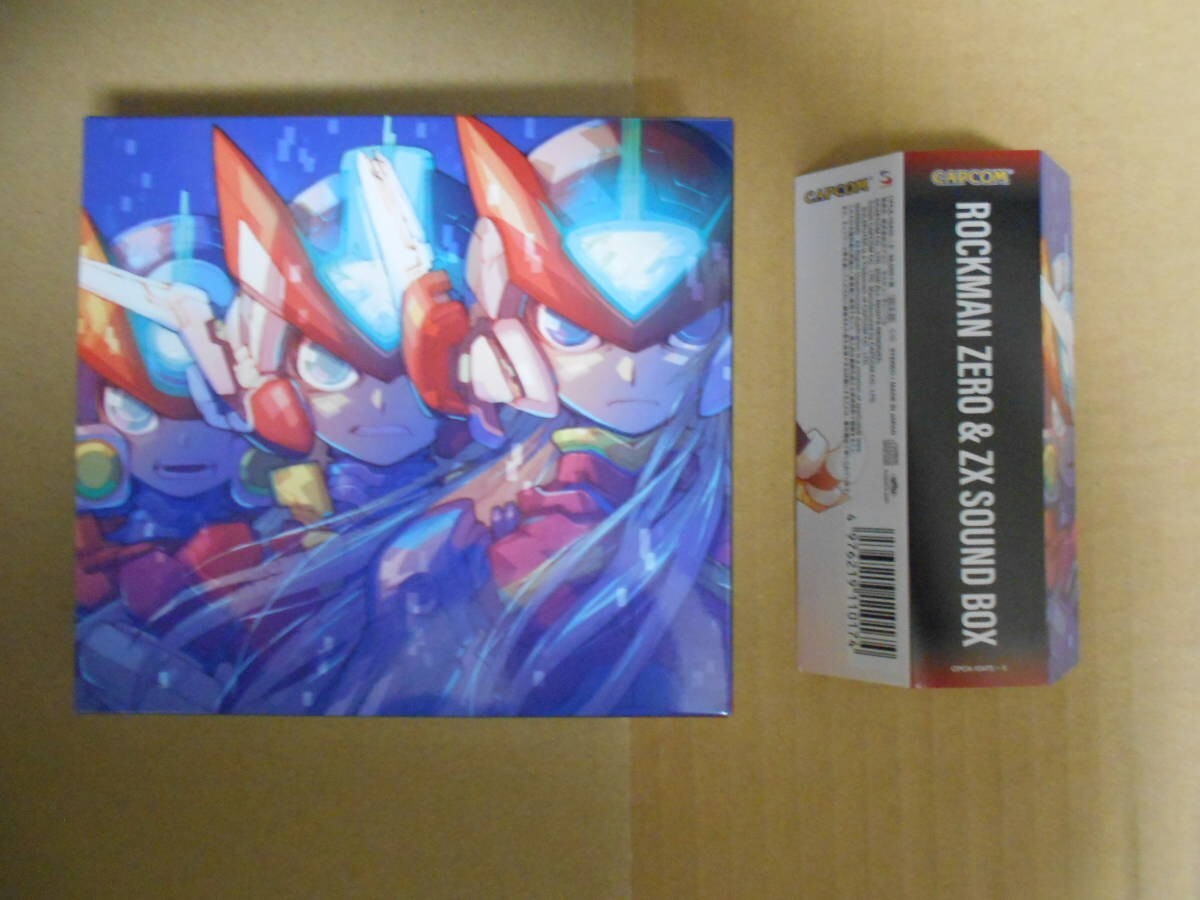 Rockman Zero ZX Sound Box CD Set Soundtrack Game Music Mega Rockman Zero ZX Sound Box CD Set Soundtrack Game Music Mega