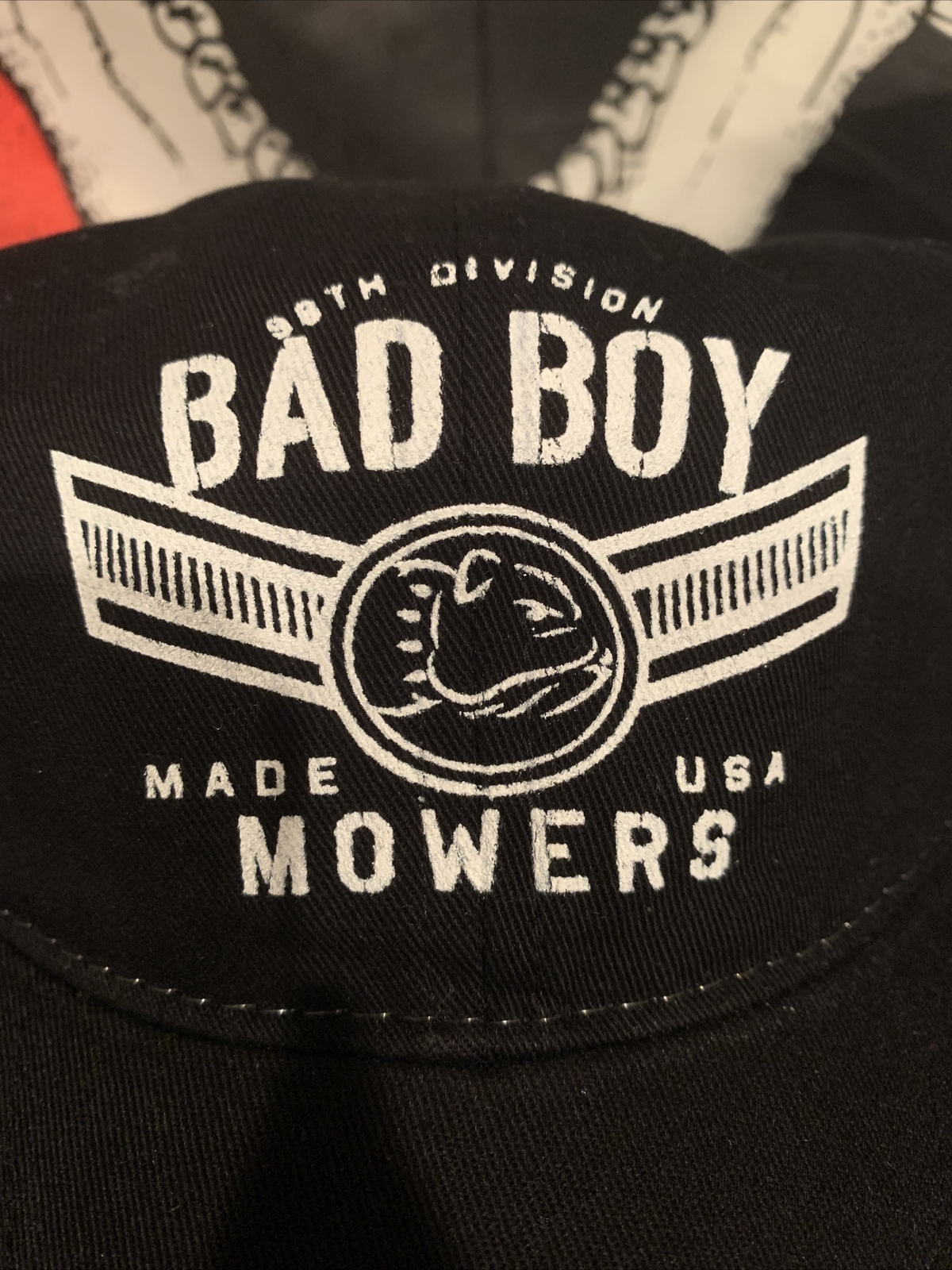*BRAND NEW* BAD BOY MOWERS Trucker Hat Cap - Farmers fishing hunting *FREE SHIP* - Picture 2 of 3