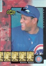 2000 Upper Deck Ionix - #R16 Sammy Sosa  Cubs- 